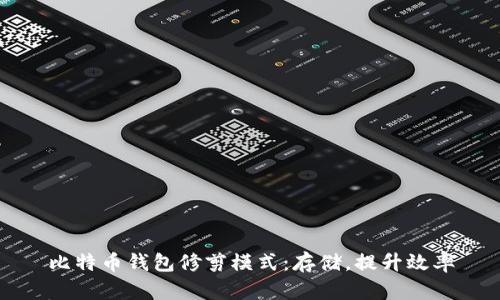 比特币钱包修剪模式：存储，提升效率